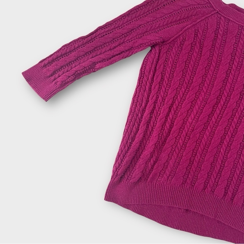 American Eagle Outfitters Cable Knit Sweater Sz XS - Picture 8 of 11